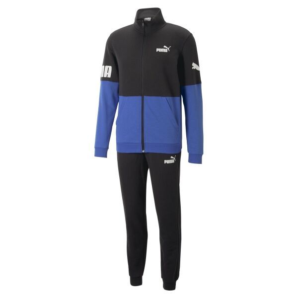 Puma Puma POWER COLORBLOCK SUIT FL Мъжки спортен комплект, черно, размер