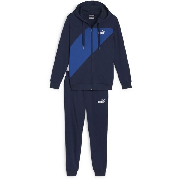 Puma Puma POWER TRACKSUIT TR Мъжки спортен екип, тъмносин, размер