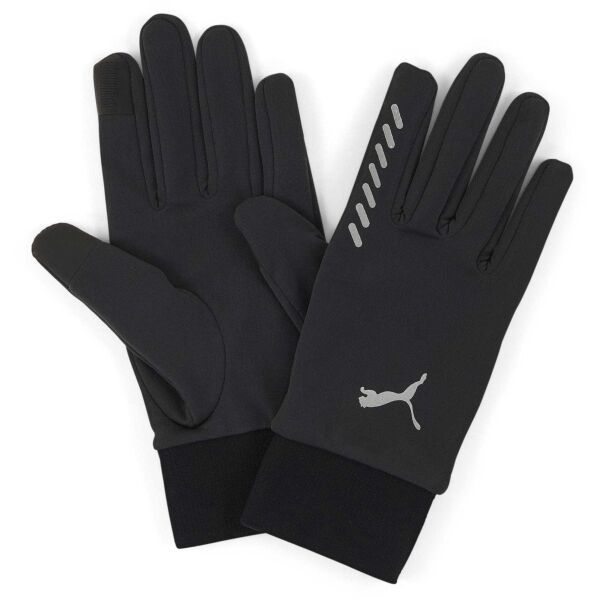 Puma Puma PR WINTER GLOVES Дамски зимни ръкавици за спорт, черно, размер