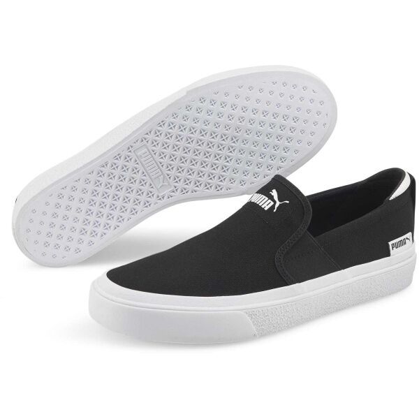 Puma Puma BARI Z SLIPON RUBBER Мъжки обувки за свободното време, черно, размер 44.5