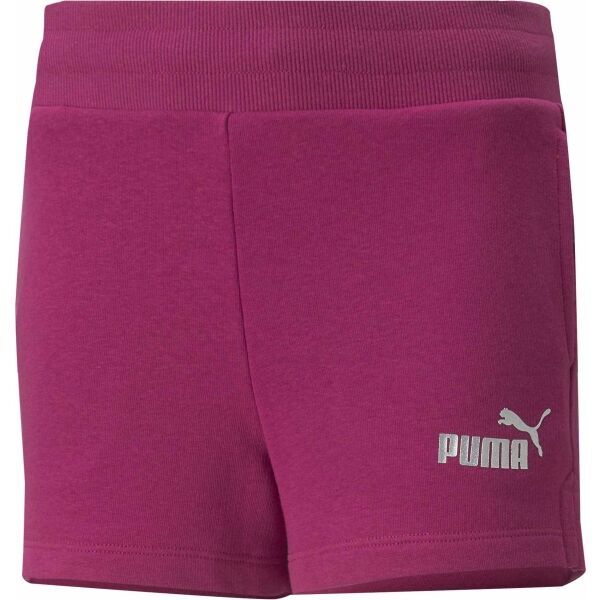 Puma Puma ESS+SHORTS TR G Къси панталони за момичета, винен, размер 152