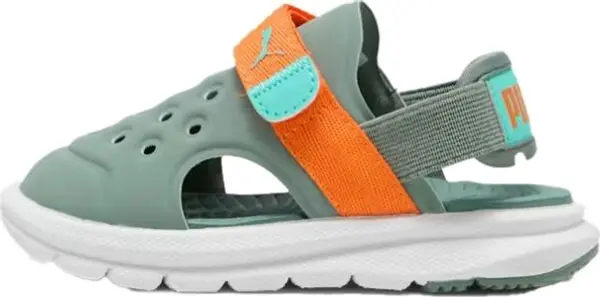 Puma Puma PUMA EVOLVE SANDAL AC INF Детски сандали, khaki, размер 23