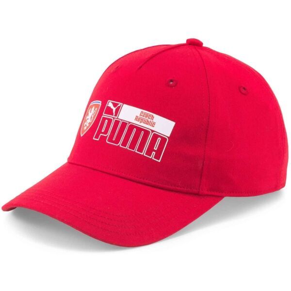 Puma Puma FACR FTBLCORE BB CAP Шапка с козирка, червено, размер UNI