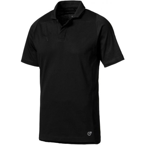 Puma Puma FINAL CASUALS POLO Мъжка поло тениска, черно, размер S