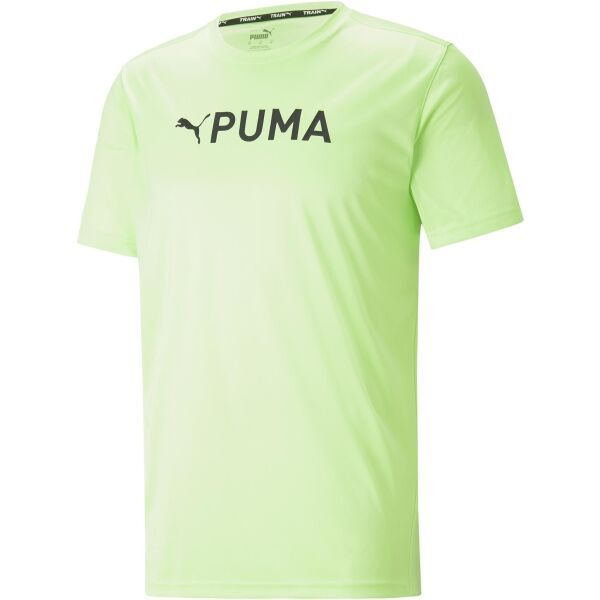 Puma Puma FIT LOGO TEE - CF GRAPHIC Мъжка спортна тениска, жълто, размер XL