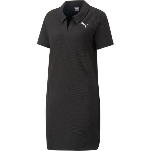 Puma Puma HER POLO DRESS Дамска рокля, черно, размер M