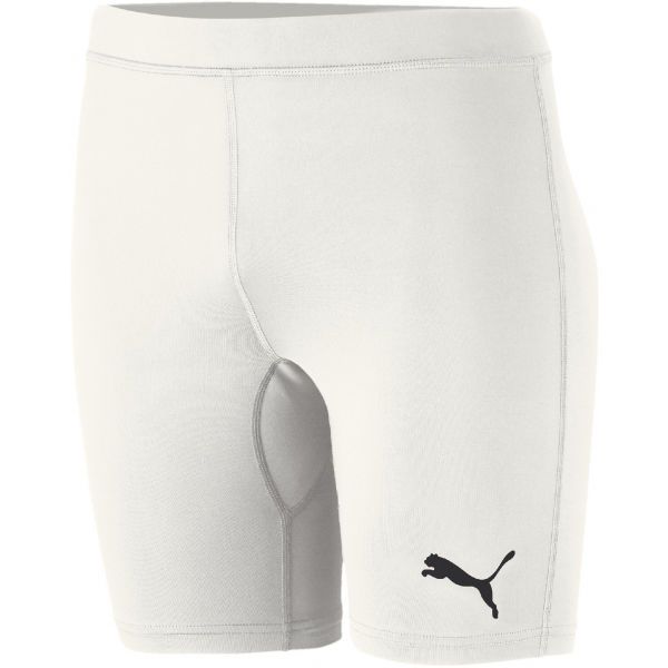 Puma Puma LIGA Baselayer ShortTight Jr Детски спортни къси панталони, бяло, размер 128