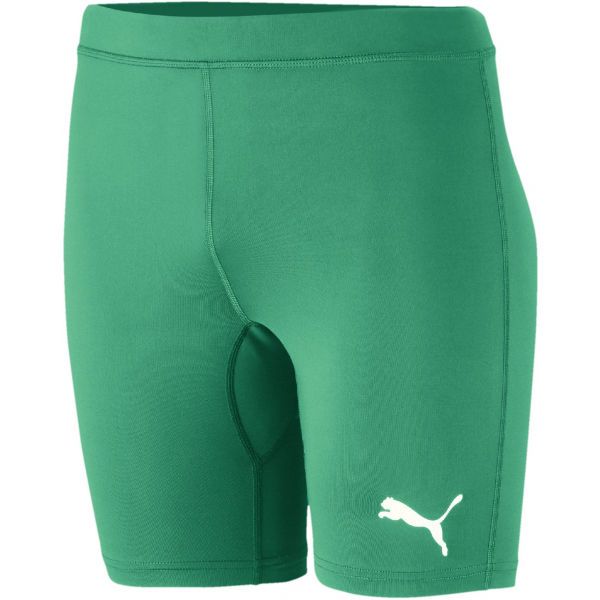 Puma Puma LIGA Baselayer ShortTight Jr Детски спортни къси панталони, зелено, размер 128