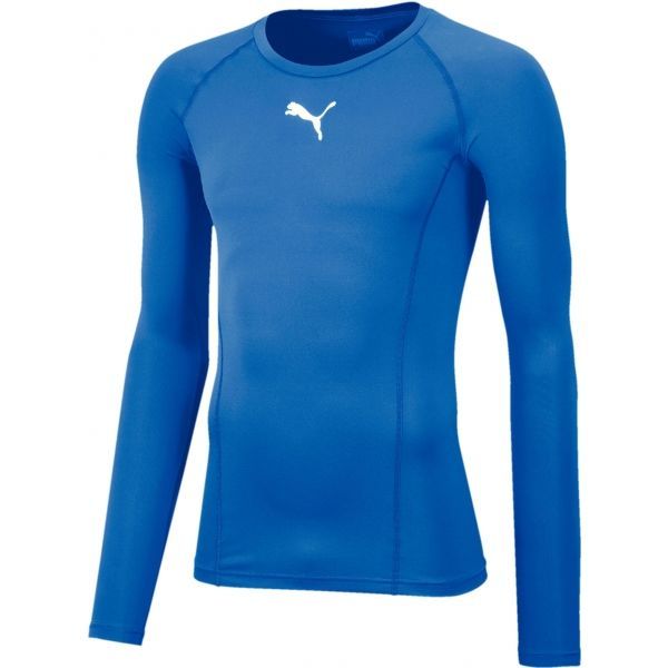 Puma Puma LIGA BASELAYER TEE LS Мъжка функционална тениска, синьо, размер L