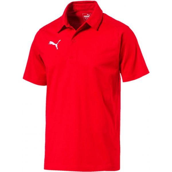 Puma Puma LIGA CASUALS POLO Мъжка тениска, червено, размер S