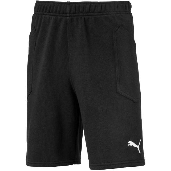 Puma Puma LIGA CASUALS SHORTS JR Детски шорти, черно, размер 140