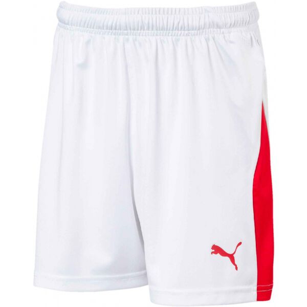 Puma Puma LIGA SHORTS WITH BRIEF JR Спортни къси панталони за момчета, бяло, размер 176
