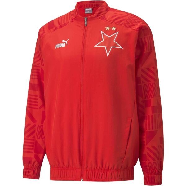 Puma Puma SKS PREMATCH JACKET Мъжко футболно яке, червено, размер M