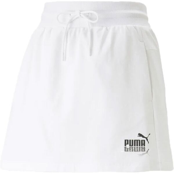 Puma Puma SUMMER SPLASH SWEAT SKIRT 5 Дамска пола, бяло, размер M