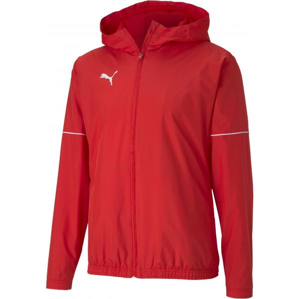 Puma Puma TEAM GOAL RAIN JACKET Мъжко спортно яке, червено, размер S
