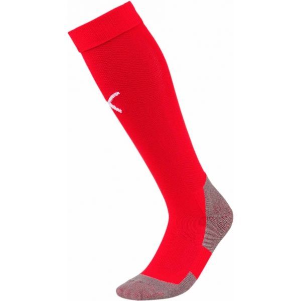 Puma Puma TEAM LIGA SOCKS Мъжки футболни чорапи, червено, размер 47-49