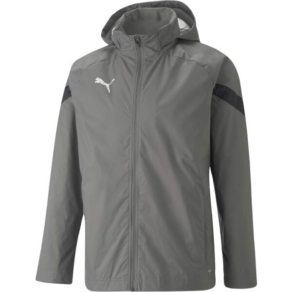 Puma Puma TEAMFINAL ALL WEATHER JACKET Мъжки футболен суитшърт, тъмносиво, размер M