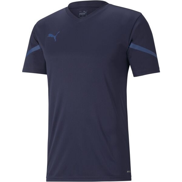 Puma Puma TEAMFLASH JERSEY Мъжка спортна тениска, тъмносин, размер M