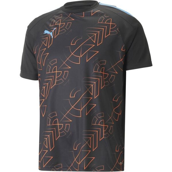 Puma Puma TEAMLIGA GRAPHIC JERSEY Мъжка футболна тениска, черно, размер S