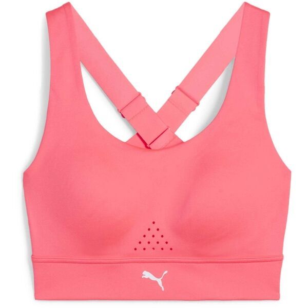 Puma Puma PWRBREATHE RUN BRA Дамски спортен сутиен, цвят сьомга, размер