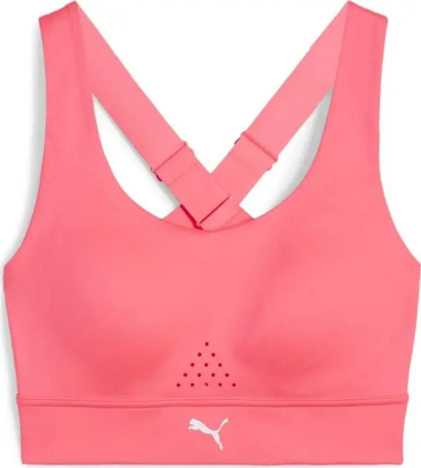 Puma Puma PWRBREATHE RUN BRA Дамски спортен сутиен, цвят сьомга, размер