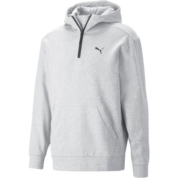 Puma Puma RAD/CAL HALF ZIP DK HOODIE Мъжки суитшърт, сиво, размер