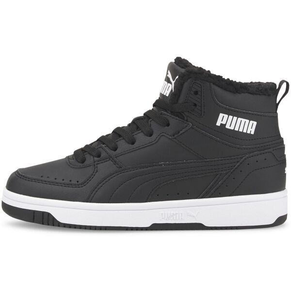 Puma Puma REBOUND JOY FUR JR Детски кецове, черно, размер 37.5