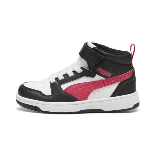 Puma Puma REBOUND V6 MID AC+ PS Детски всекидневни обувки, бяло, размер 28