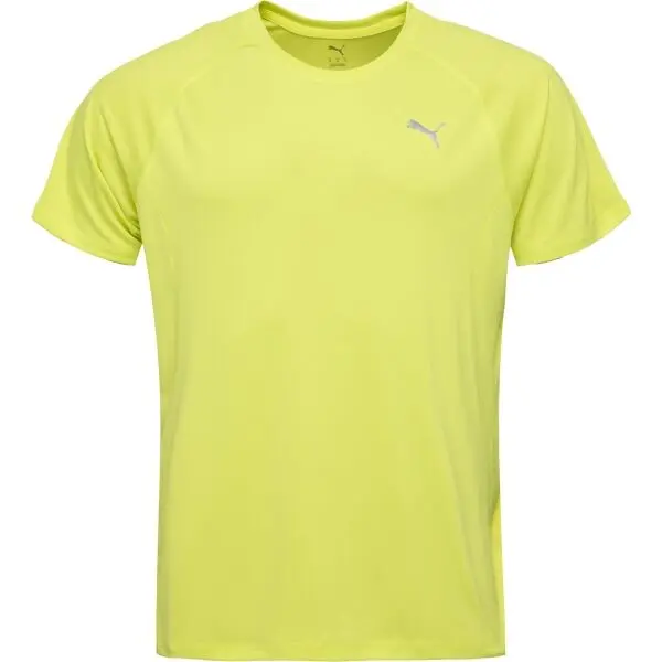 Puma Puma RUN FAVORITE VELOCITY TEE Мъжка спортна тениска, жълто, размер