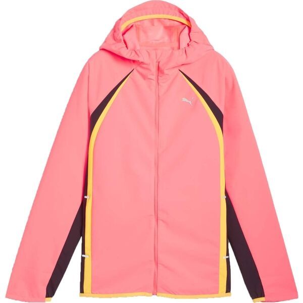 Puma Puma RUN ULTRAWEAVE RAINCELL JACKET W Дамско яке за бягане, цвят сьомга, размер