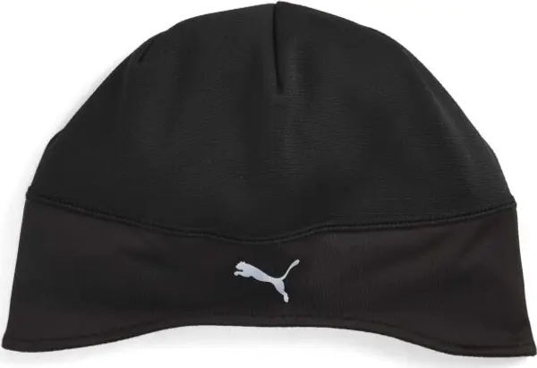 Puma Puma RUNNING CONTOURED SKULL BEANIE Зимна шапка за бягане, черно, размер