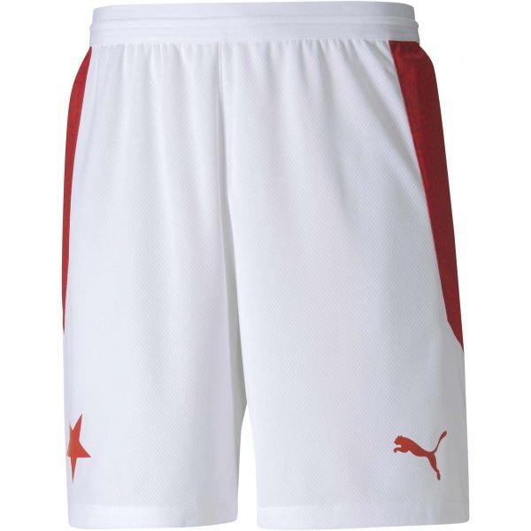 Puma Puma SK SLAVIA HOME SHORTS PROMO Мъжки футболни шорти, бяло, размер