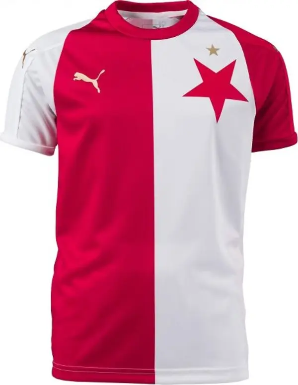 Puma Puma SK SLAVIA REPLIC KIDS Детски футболен комплект, червено, размер