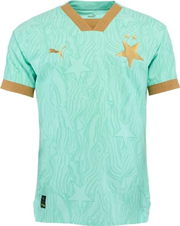 Puma Puma SKS AWAY JERSEY PROMO Мъжка  фланелка, светло-зелено, размер