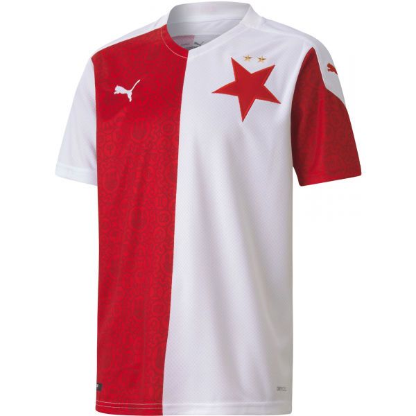 Puma Puma SKS HOME REPLICA JR. Футболна фланелка за момчета, бяло, размер