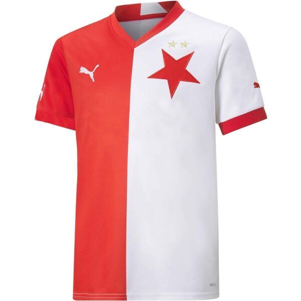 Puma Puma SKS HOME SHIRT REPLICA JR Футболна фланелка за момчета, бяло, размер
