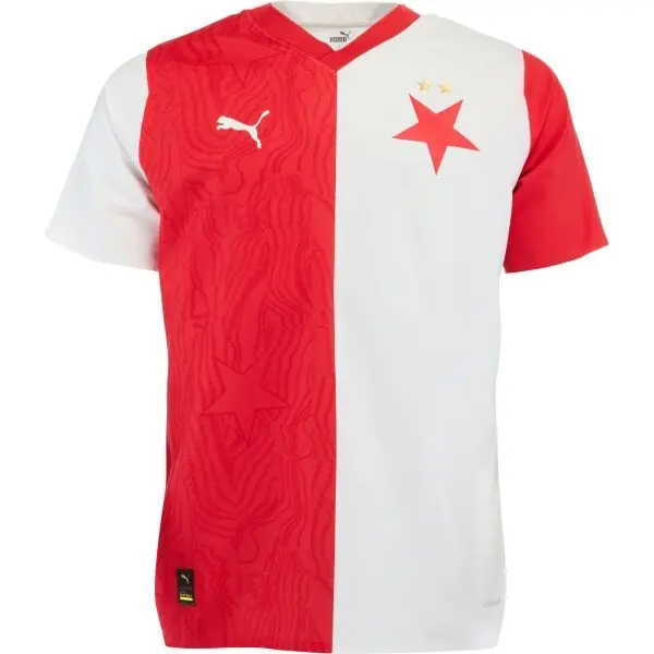 Puma Puma SKS HOME SHIRT REPLICA JR Футболна фланелка за момчета, червено, размер