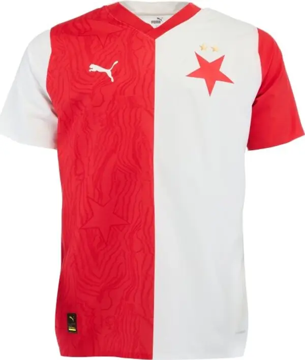 Puma Puma SKS HOME SHIRT REPLICA JR Футболна фланелка за момчета, червено, размер