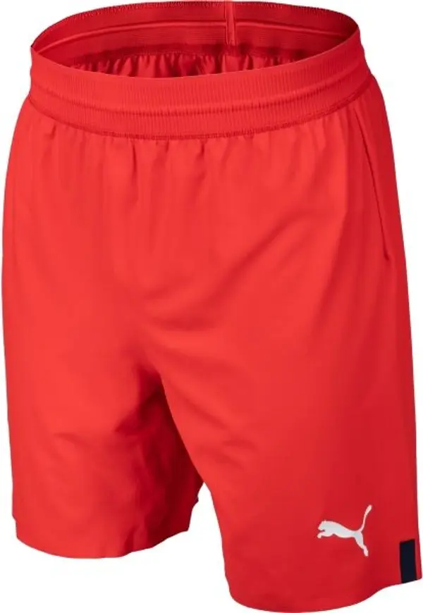 Puma Puma SKS HOME SHORTS PROMO Мъжки футболни шорти, червено, размер