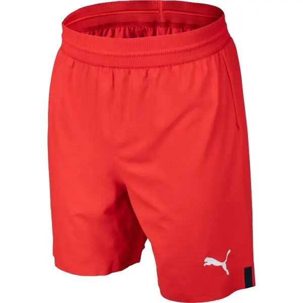 Puma Puma SKS HOME SHORTS PROMO Мъжки футболни шорти, червено, размер