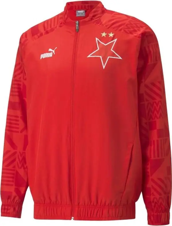 Puma Puma SKS PREMATCH JACKET Мъжко футболно яке, червено, размер
