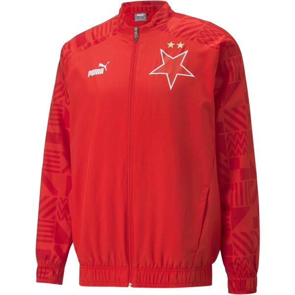 Puma Puma SKS PREMATCH JACKET Мъжко футболно яке, червено, размер