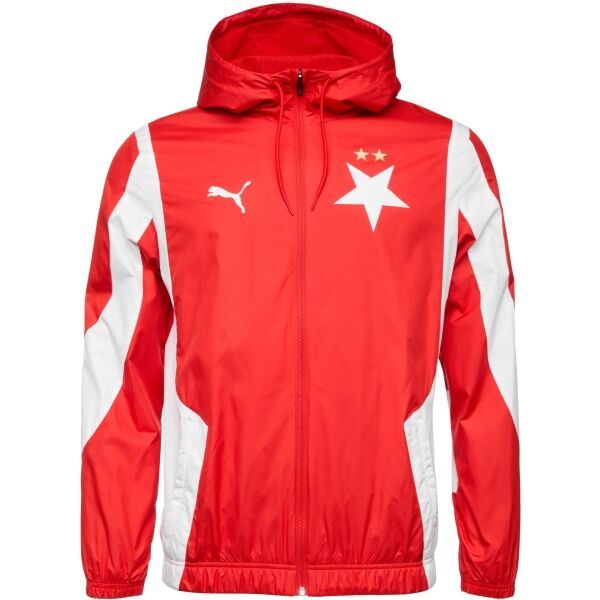 Puma Puma SKS PREMATCH JACKET Мъжко футболно яке, червено, размер