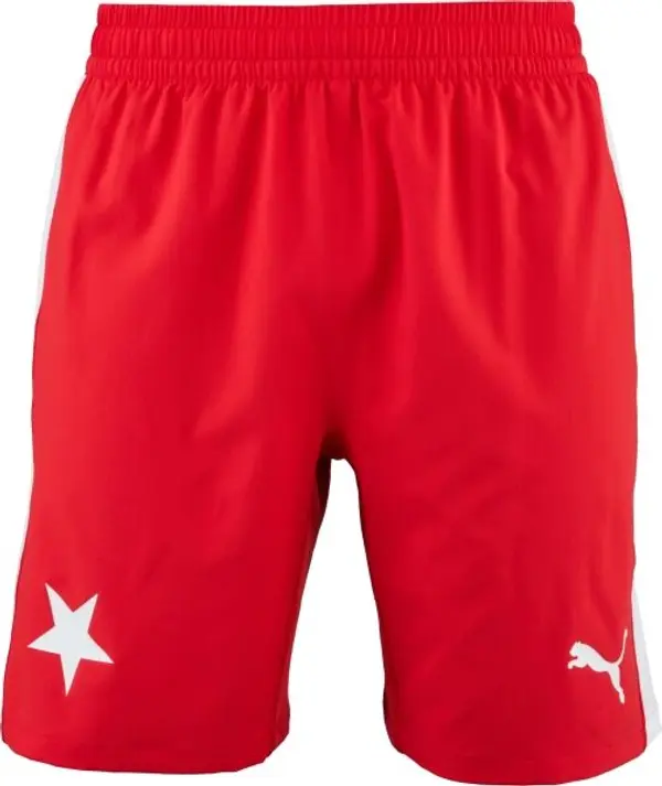 Puma Puma SKS SHORTS CB PROMO Мъжки футболни шорти, червено, размер