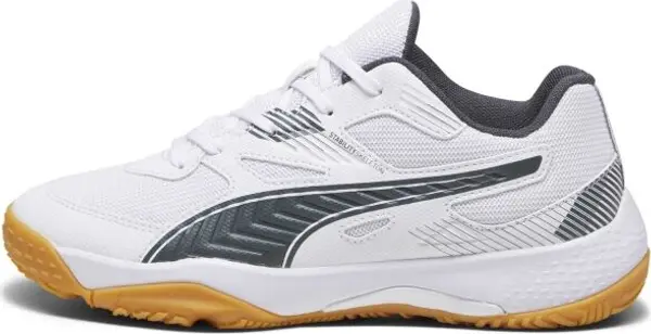 Puma Puma SOLARFLASH JR II Обувки за момчета за спорт в зала, бяло, размер 37.5