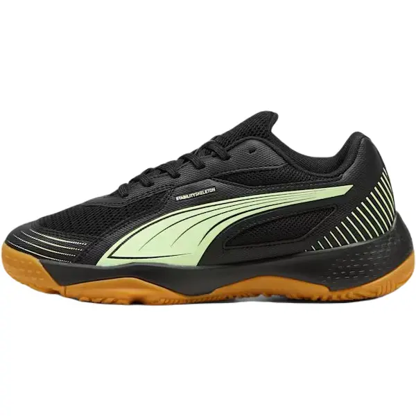Puma Puma SOLARFLASH JR III Обувки за момчета за волейбол, черно, размер 33