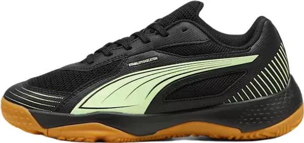 Puma Puma SOLARFLASH JR III Обувки за момчета за волейбол, черно, размер 34.5