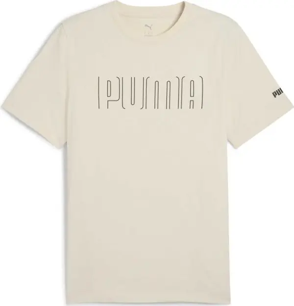 Puma Puma SPORT GRAPHIC TEE Мъжка тениска, бежово, размер