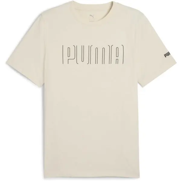 Puma Puma SPORT GRAPHIC TEE Мъжка тениска, бежово, размер