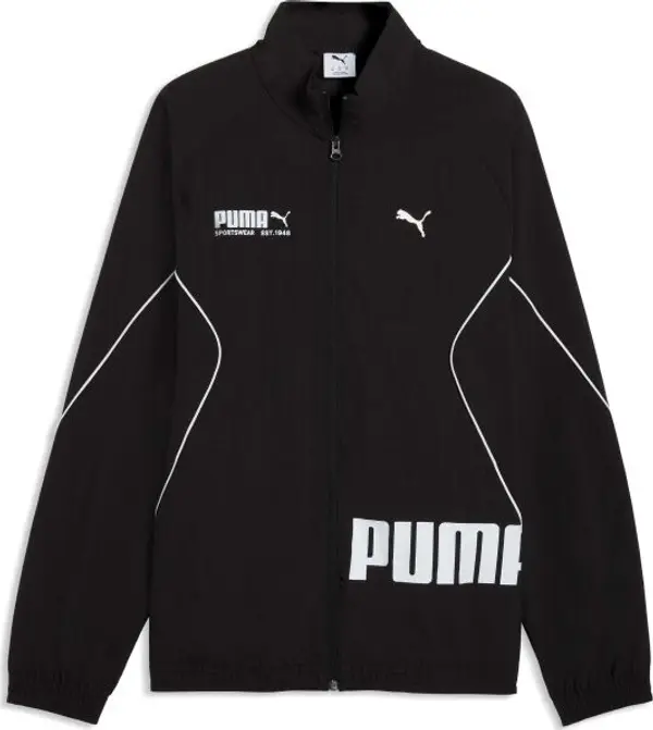 Puma Puma SPORT RELAXED WOVEN JACKET Мъжко яке, черно, размер